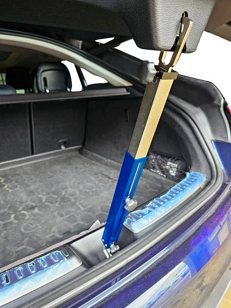 2PCS Adjustable Car Door Jammer Kit, Car Trunk Lift Supports, Tailgate Struts