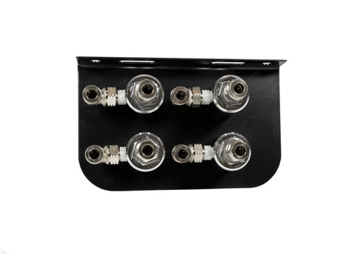 4 Corner Manual Toggle Valve Panel