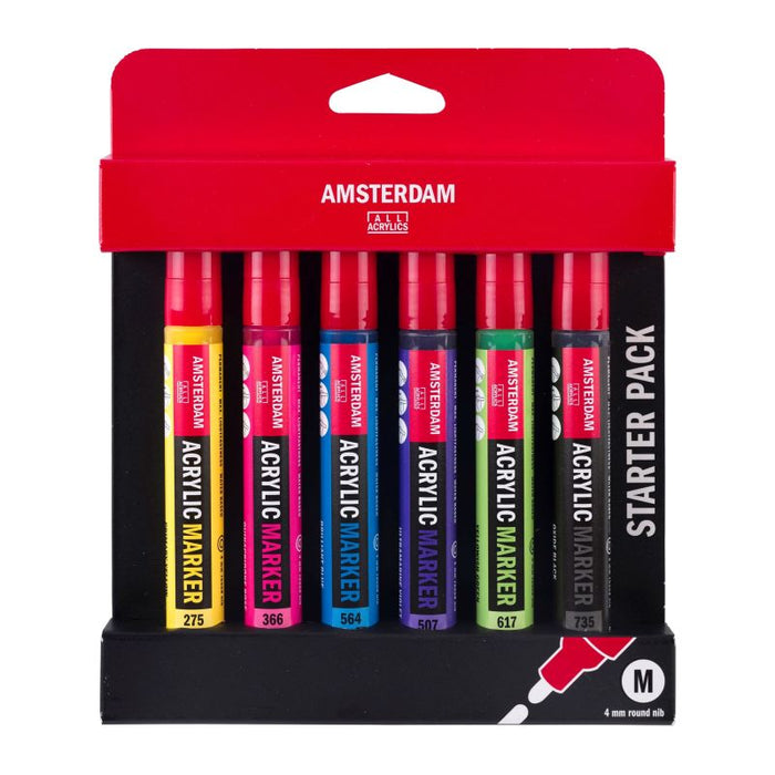 Amsterdam Amsterdam Acrylic Marker 6 Set SG Education