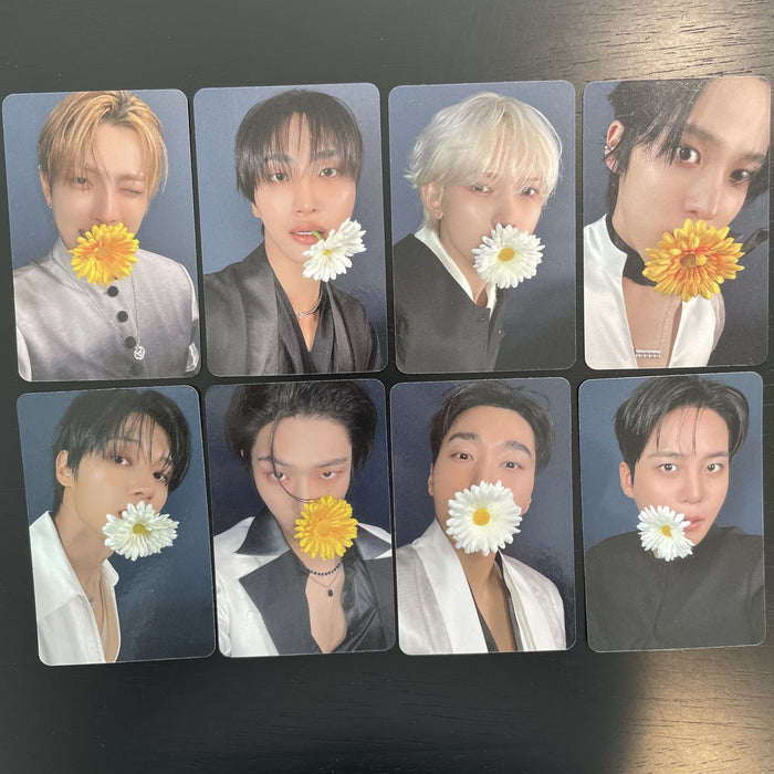 ATEEZ GOLDEN HOUR Part 4 Apple Music POB, ATEEZ Part 4 POB photocard, ATEEZ Apple Music photocard, ATEEZ 누가 꽃이게 photocard, ATINY, KQ Entertainment, Hongjoong, Seonghwa, Yunho, Yeosang, San, Mingi, Wooyoung, Jongho, Adrenaline, pre-order benefit