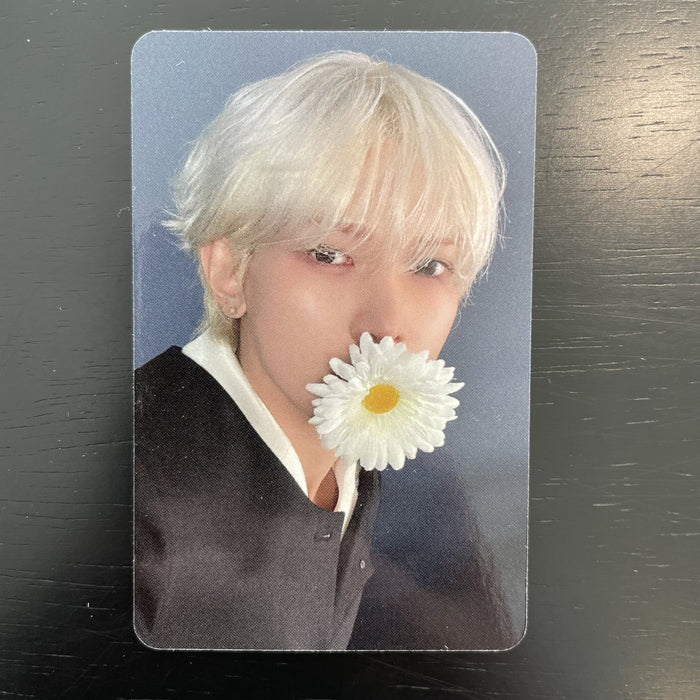 ATEEZ GOLDEN HOUR Part 4 Apple Music POB, ATEEZ Part 4 POB photocard, ATEEZ Apple Music photocard, ATEEZ 누가 꽃이게 photocard, ATINY, KQ Entertainment, Hongjoong, Seonghwa, Yunho, Yeosang, San, Mingi, Wooyoung, Jongho, Adrenaline, pre-order benefit