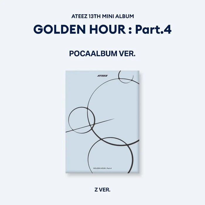 ateez golden hour part 4 pocaalbum version Z