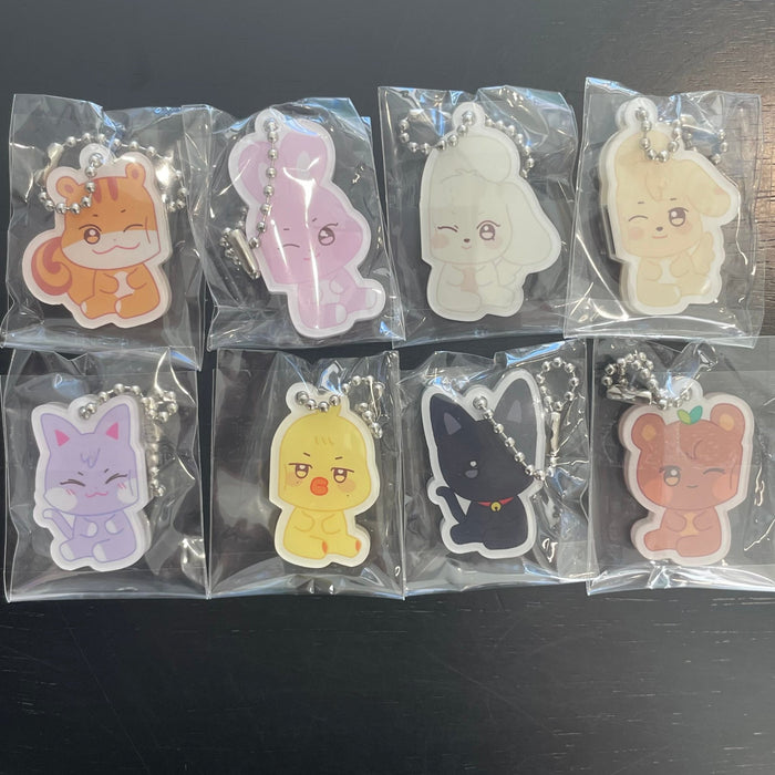 ATEEZ GOLDEN HOUR : Part.5 ANITEEZ Acrylic Magnetic Keyring POB