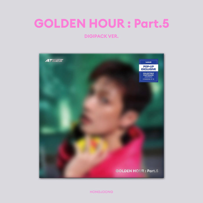 Ateez Golden Hour Part 5 Digipack Version Pop-Up Exclusive Pre-Order Hongjoong Cover