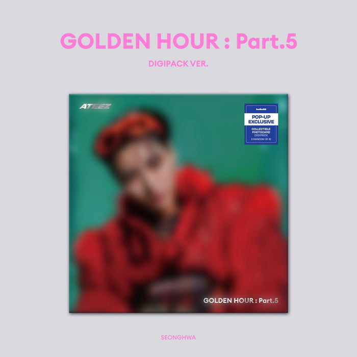 Ateez Golden Hour Part 5 Digipack Version Pop-Up Exclusive Pre-Order Seonghwa Cover