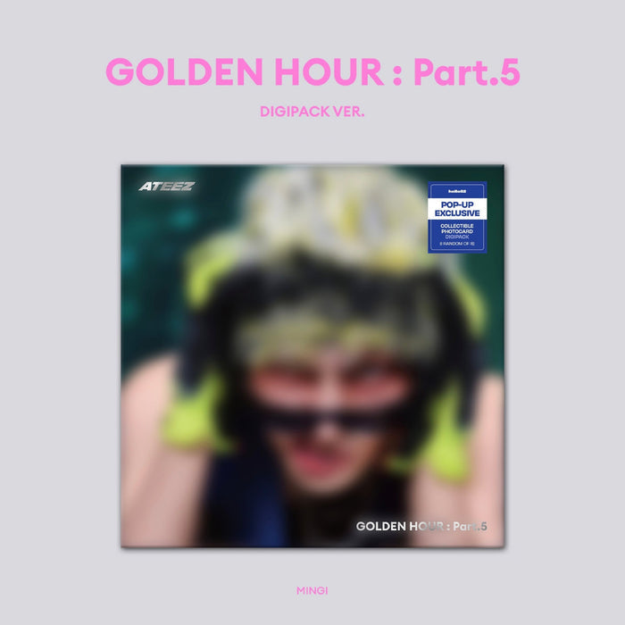 Ateez Golden Hour Part 5 Digipack Version Pop-Up Exclusive Pre-Order Mingi Cover