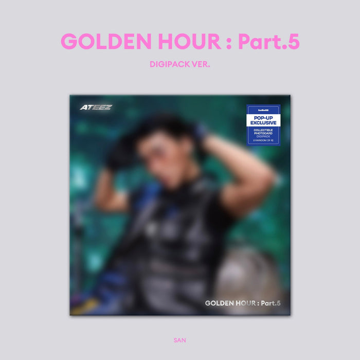 Ateez Golden Hour Part 5 Digipack Version Pop-Up Exclusive Pre-Order San Cover