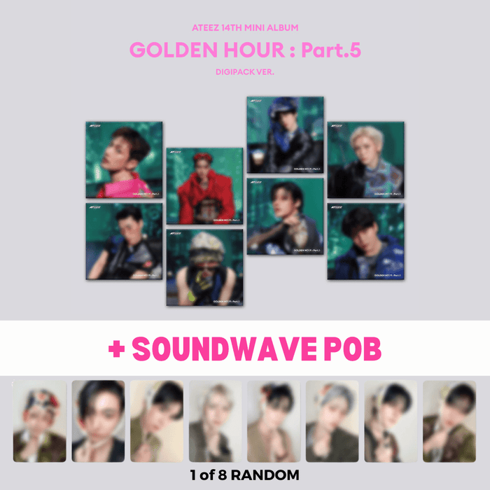 Ateez Golden Hour Part 5 Digipack pre-order