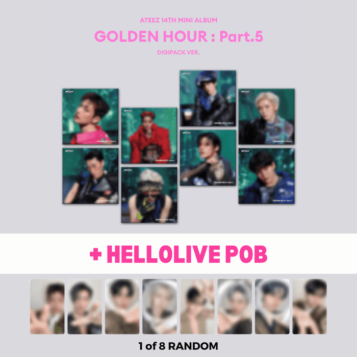 Ateez Golden Hour Part 5 Digipack pre-order