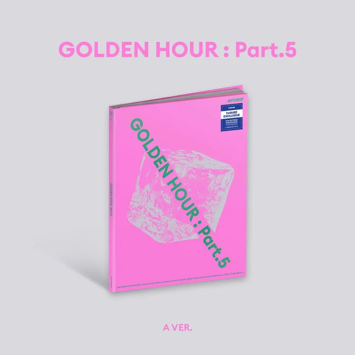 Ateez Golden Hour Part 5 Album Photobook Version Hello82 Exclusive  A Version