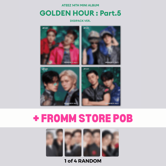 ATEEZ - GOLDEN HOUR : Part.5 [UNIT Digipack Ver.]