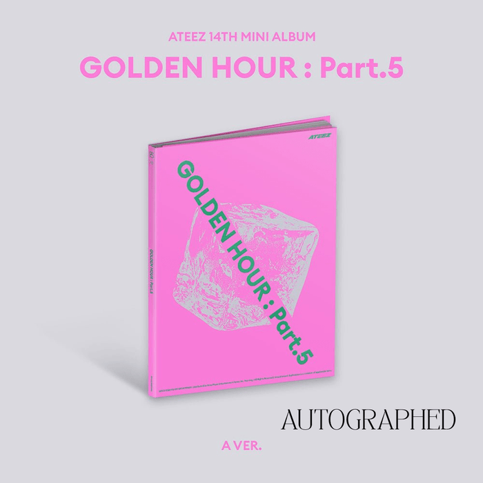 Ateez Golden Hour Part 5 Photobook Ver Signed A Version