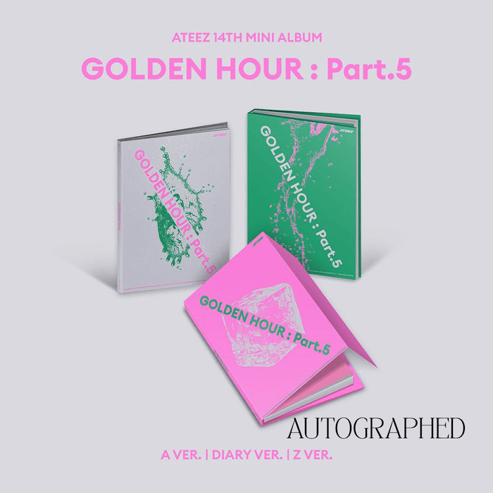 Ateez Golden Hour Part 5 Photobook Ver Signed