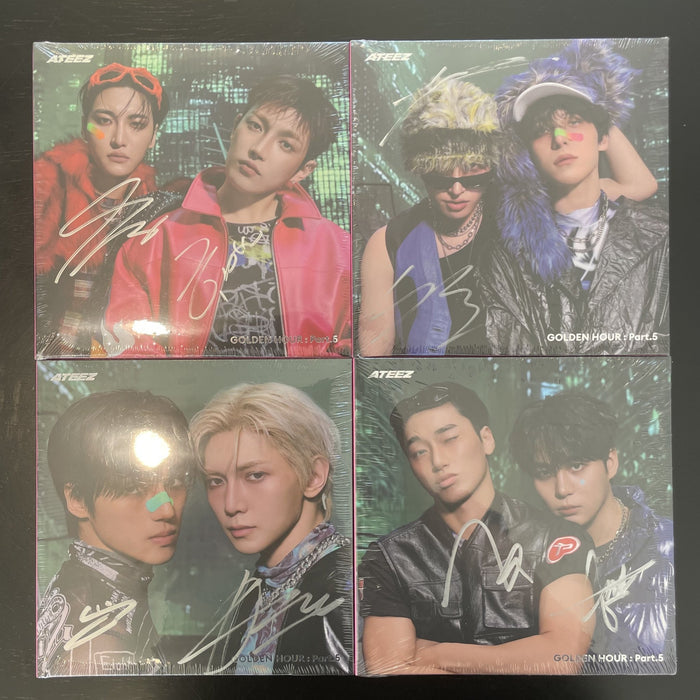 Ateez Golden Hour Part 5 Unit Digipack Version SIGNED