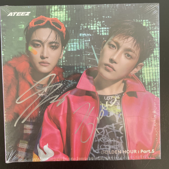 Ateez Golden Hour Part 5 Unit Digipack Version SIGNED