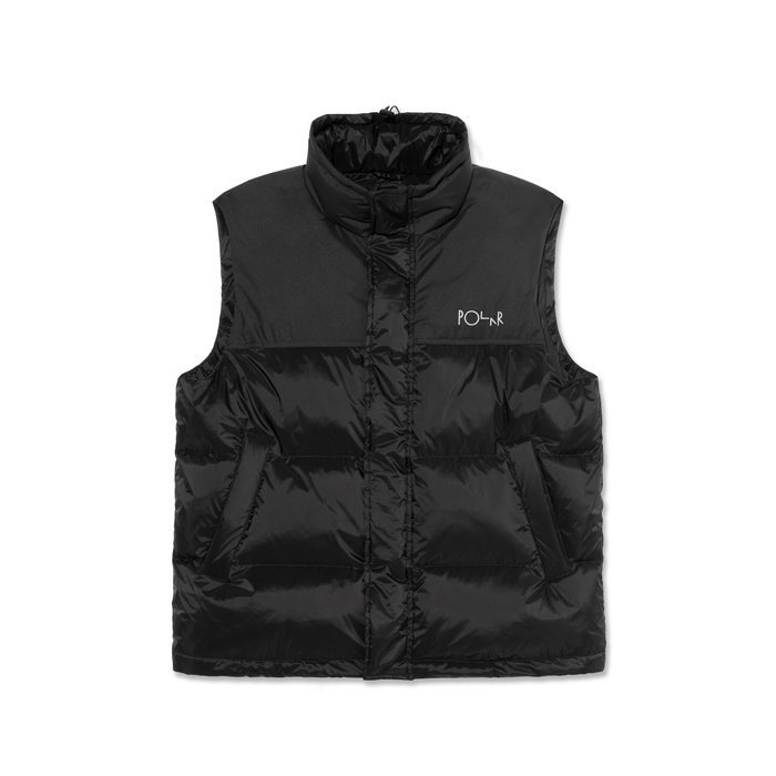 Basic Puffer Vest - Black