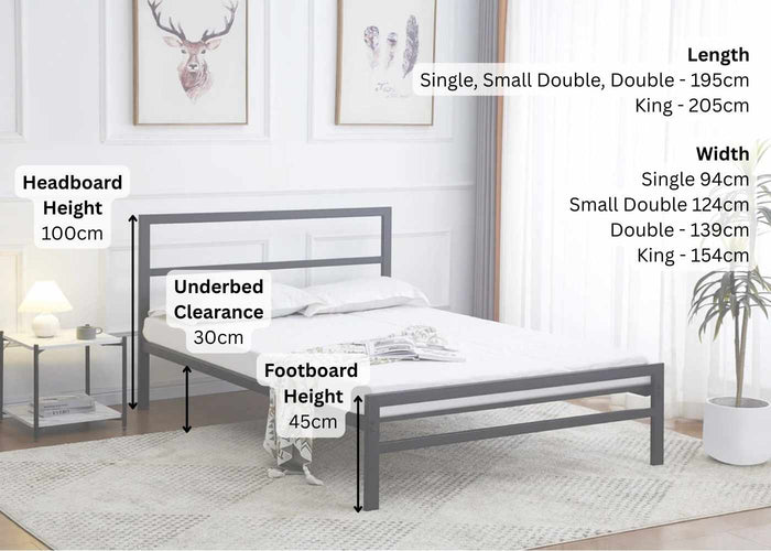 Block Bed Dimension Image