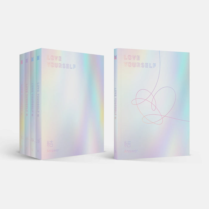 BTS Love Yourself Answer official special album all four versions F O S E with 2 CDs, photocard and photobook – available at Kpop Exchange USA