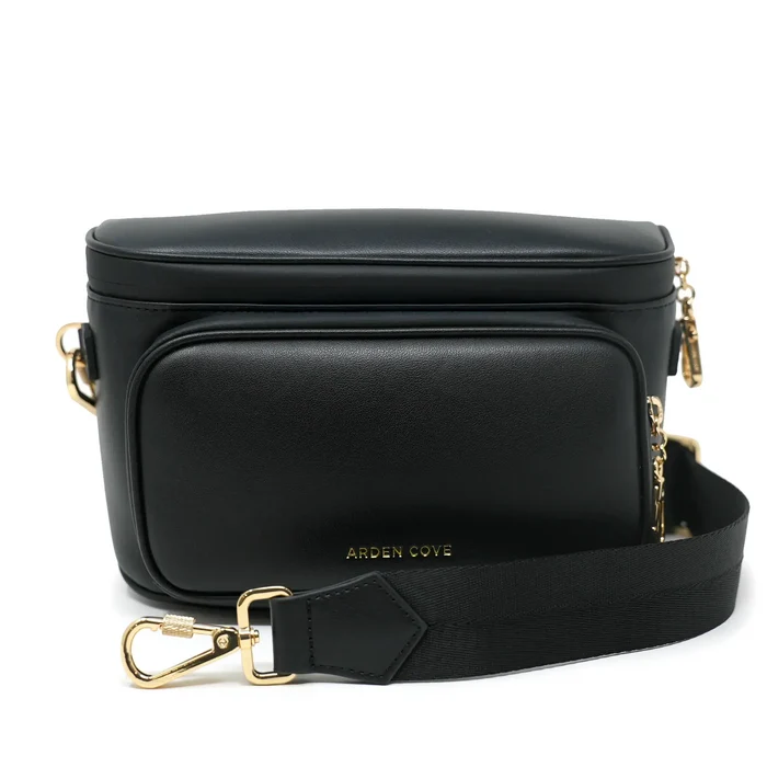 Black-Gold / Slash-Resistant Jacquard Short Strap (23"-29")