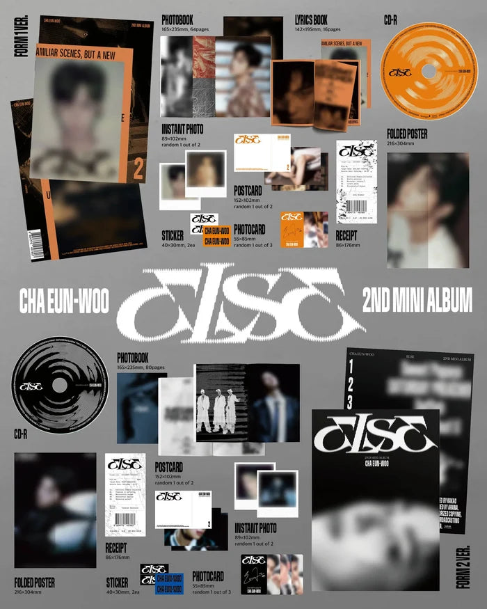 cha eun woo else, cha eun woo else pre-order