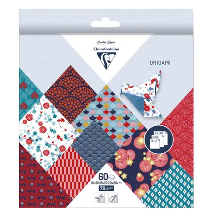 Clairefontaine Clairefontaine Origami Paper Hanayo 3 Sizes SG Education