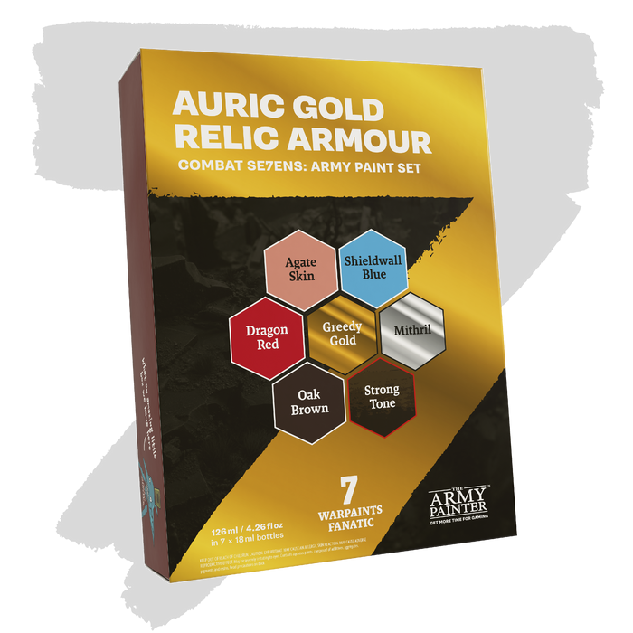 Combat Se7ens: Auric Gold Relic Armour