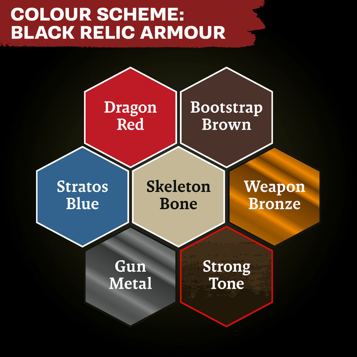 Combat Se7ens: Black Relic Armour