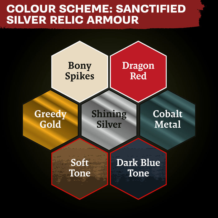 Combat Se7ens: Sanctified Silver Relic Armour