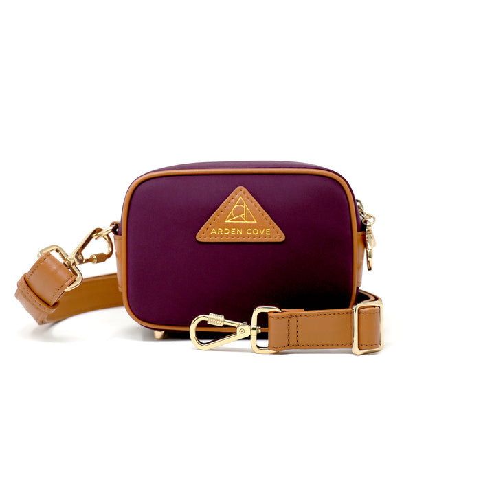 Maroon / Slash-resistant Wide Faux Leather (33"-59")