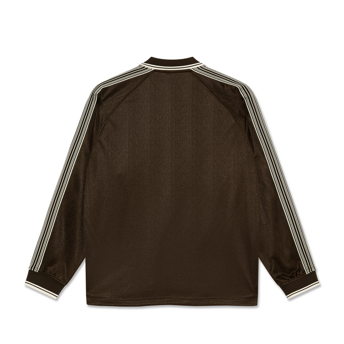 Davie LS Shirt - Chocolate/Ivory