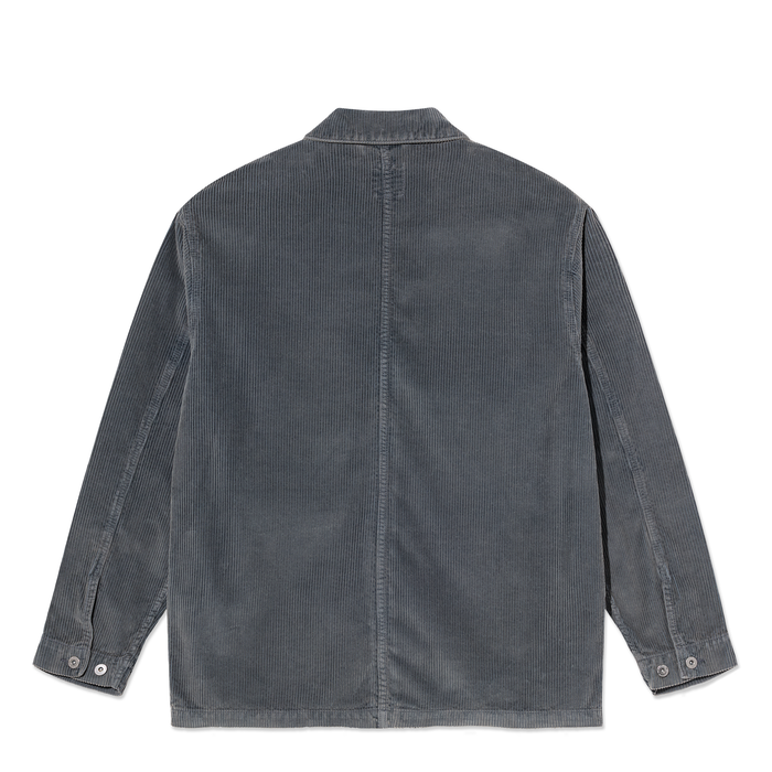 Ezra Jacket | Cord - Blueish Grey