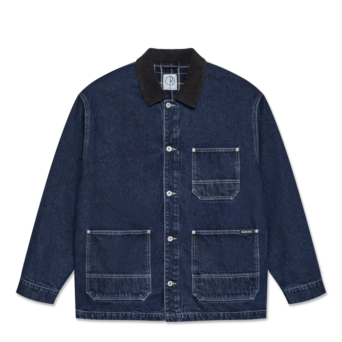 Ezra Jacket w/ Flannel Lining - Indigo