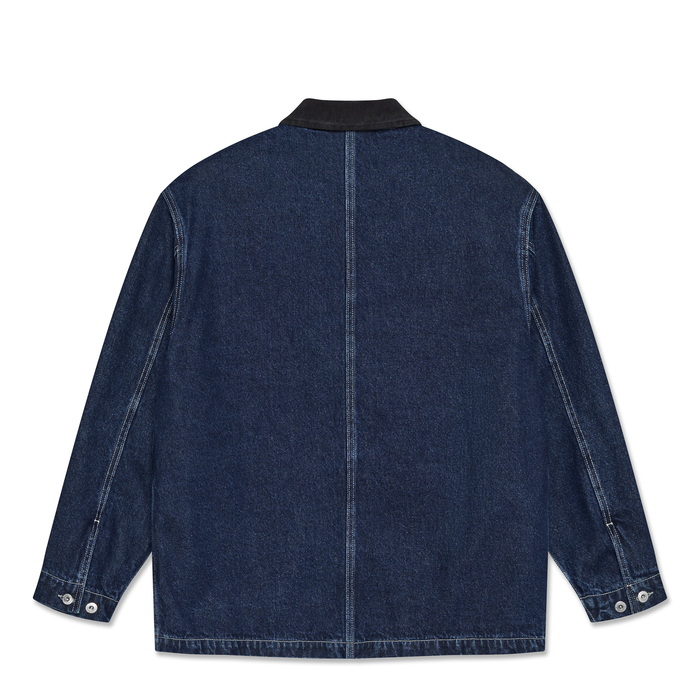 Ezra Jacket w/ Flannel Lining - Indigo