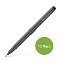 Faber Castell Faber Castell Finepen 1516 Black 10 Pack SG Education