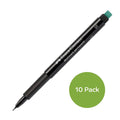 Faber Castell Faber Castell Multimark Permanent Marker Superfine Black 10 Pack SG Education