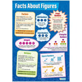 SG Education Facts about Figures Laminated Daydream Wallcharts SG Education