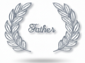 Father Head Panel - Blue
