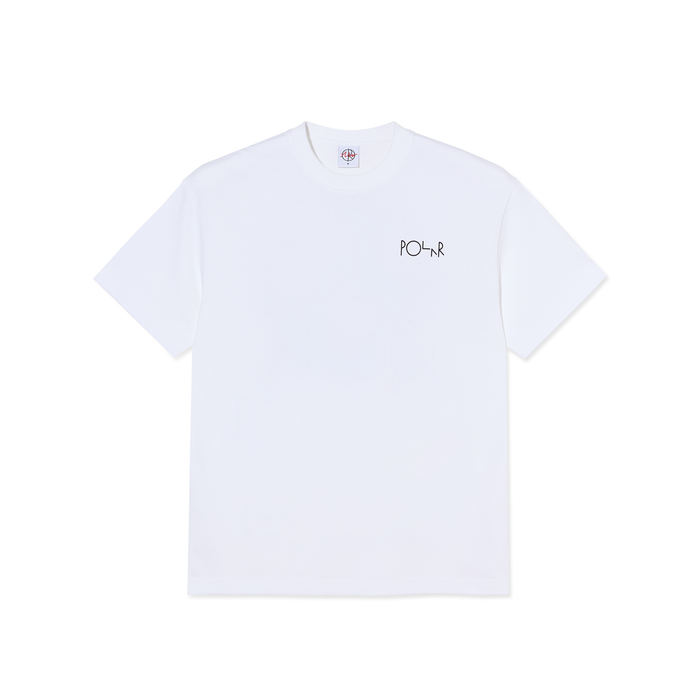 Fill Logo Tee | Märtas Roses - White