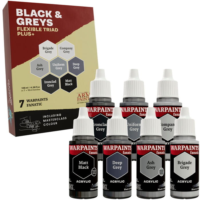 Flexible Triad PLUS+: Blacks & Greys