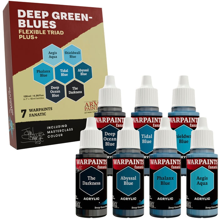 Flexible Triad PLUS+: Deep Green-Blues
