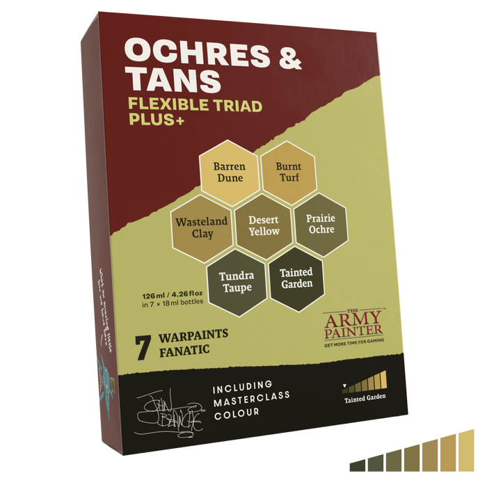 Flexible Triad PLUS+: Ochres & Tans Triad