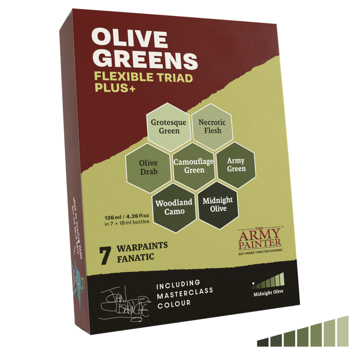 Flexible Triad PLUS+: Olive Greens Triad