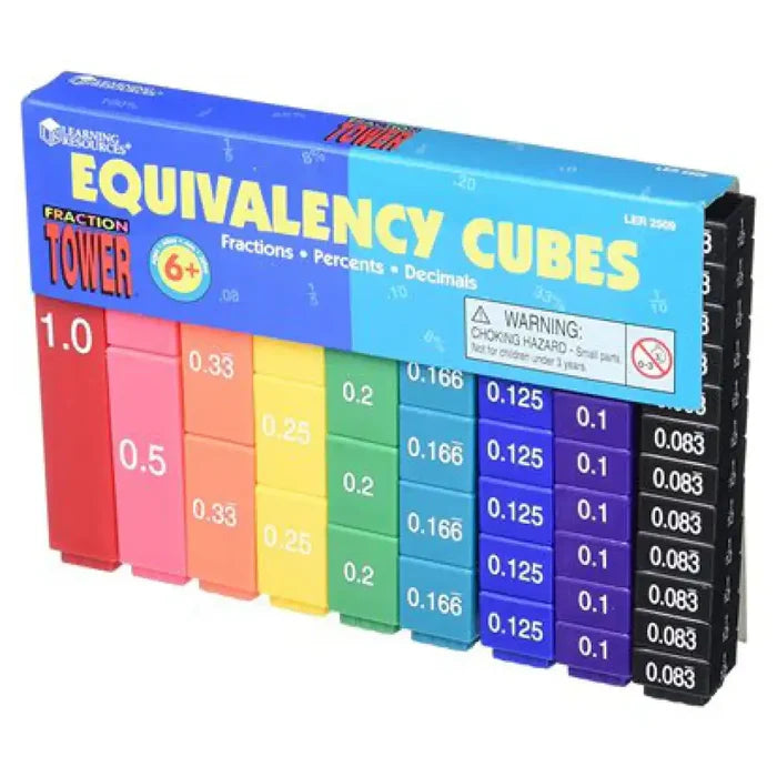 SG Education Fraction Tower Equivalency Cubes SG Education