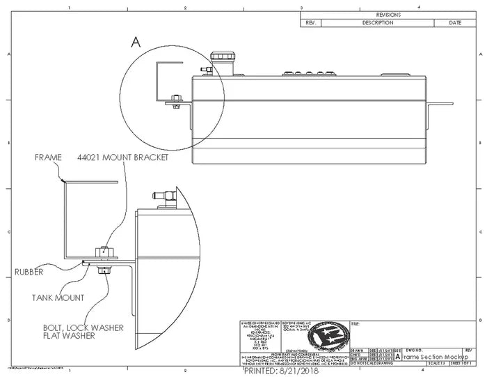Fuel Tank Mounting Kit | Boyd Welding
