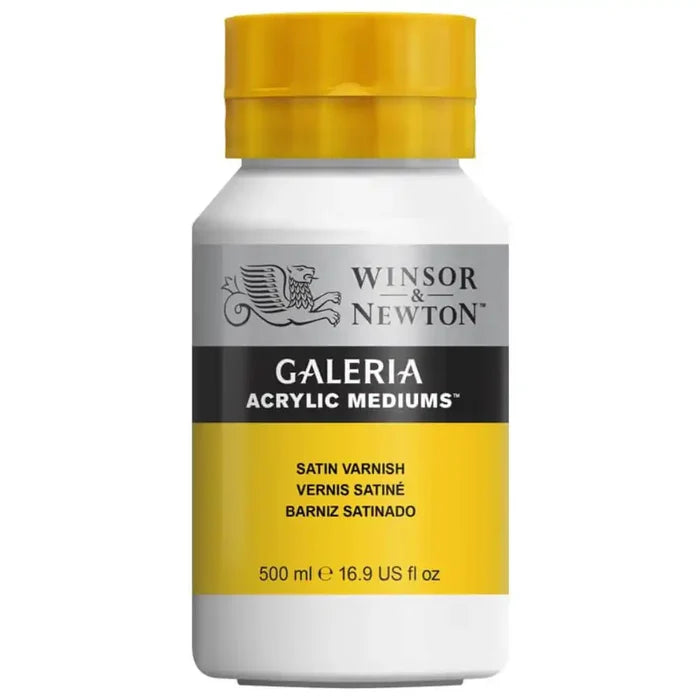 Winsor & Newton Galeria Satin Varnish 500ml SG Education