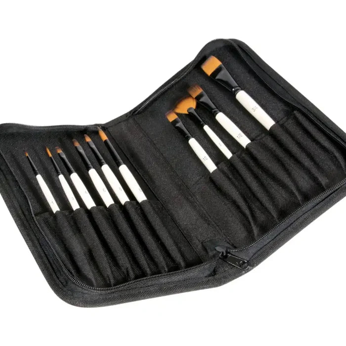 Daler Rowney Graduate Short 10 Brush Zip Case SG Education