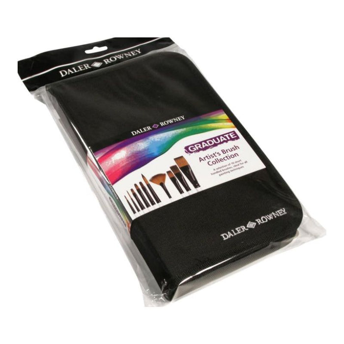 Daler Rowney Graduate Short 10 Brush Zip Case SG Education