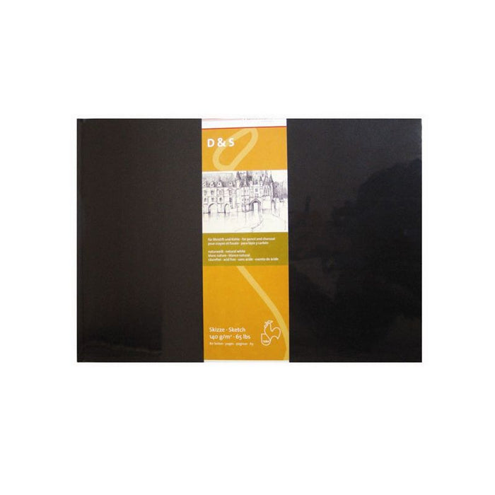 Hahnemühle Hahnemuehle D&S Sketch Book Black A5 140gsm SG Education