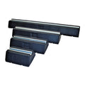 Generic 1000mm heavy-duty anti-vibration rubber support foot with galvanised strut channel.