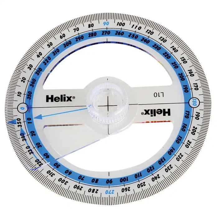 SG Education Helix 10cm 360 degree Protractor 10 Pack SG Education